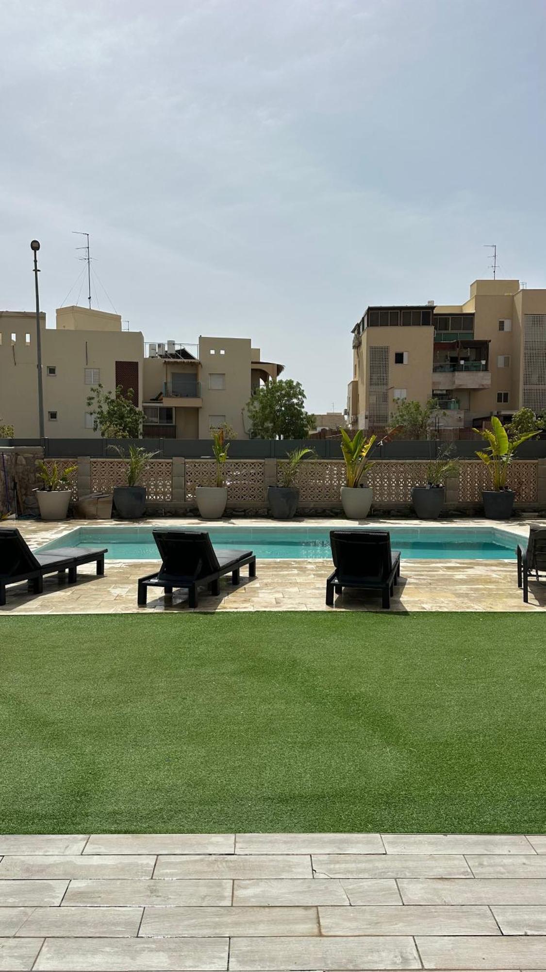 Apartamento Luxury Garden Floor Eilat Exterior foto